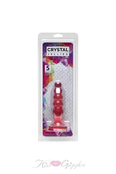 Crystal Jellies Anal Delight - Soft and Flexible - Pink