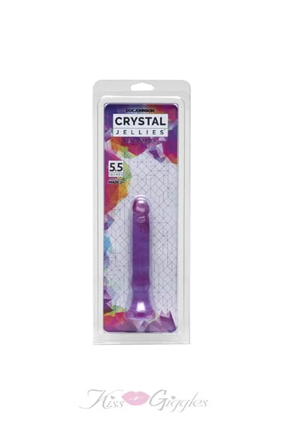 Crystal Jellies Anal Starter 6-inch - Purple
