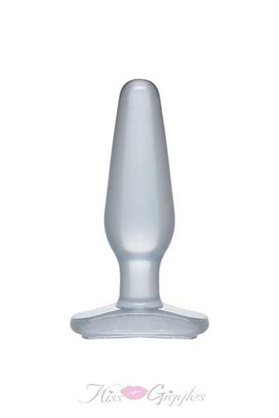 Crystal Jellies Medium Butt Plug - Clear