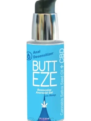 Anal Eze Gel Anal Desensitizing Cream Butt EZE - 2 Fl Oz
