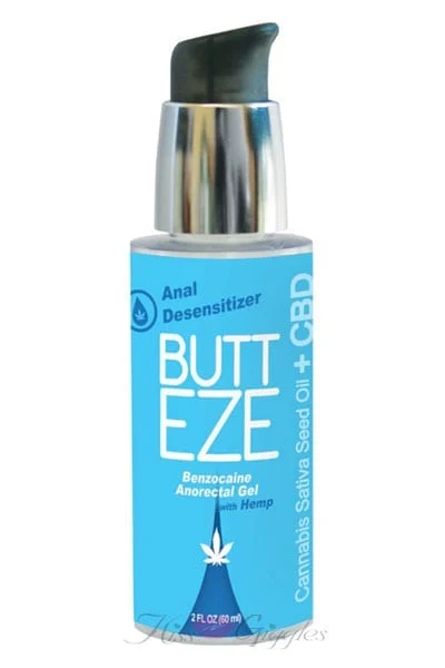 Anal Eze Gel Anal Desensitizing Cream Butt EZE - 2 Fl Oz