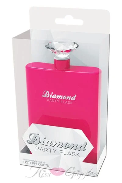 Diamond party flask