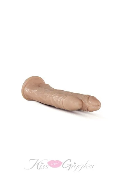 10.5 Inch Double Shaft Dildo with Suction Cup Double Penetration