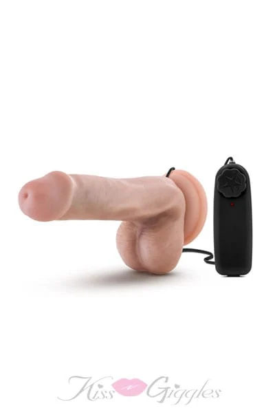 Dr. Skin - Dr. Rob - 6 Inch Vibrating Cock With Suction Cup - Vanilla