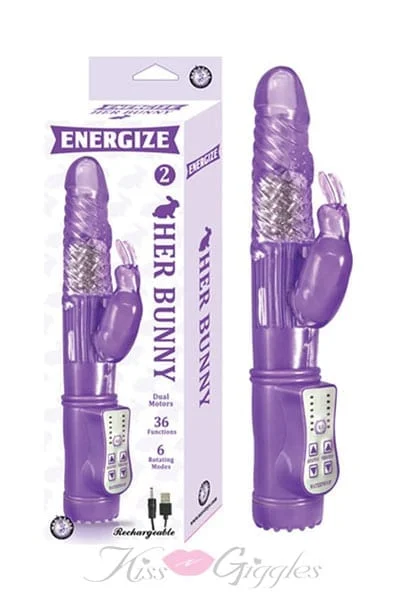 Energize Her Bunny 2 - Purple