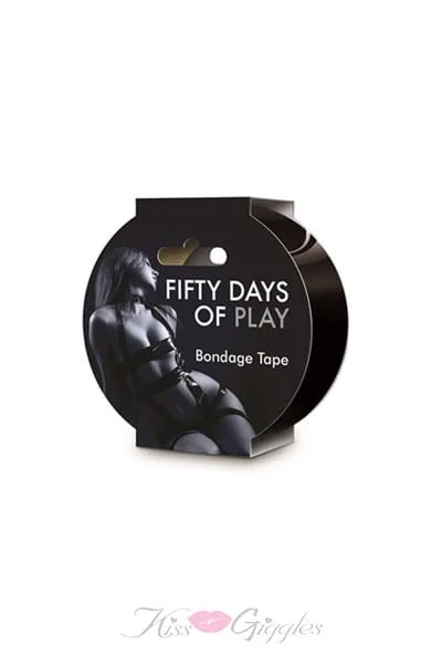Fifty Days of Play - Bondage Tape - Black