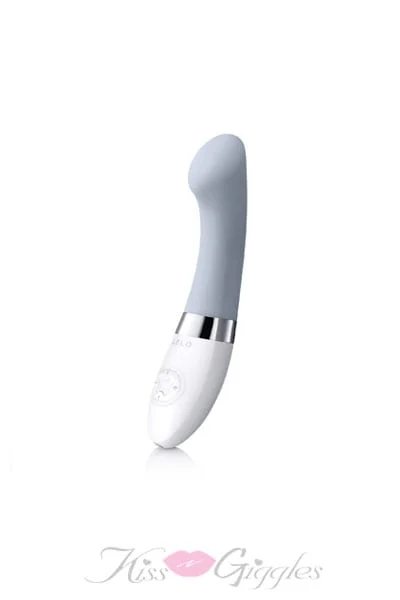 Lelo Gigi 2 G-spot and Clitoris Rechargeable Vibrator Cool Gray