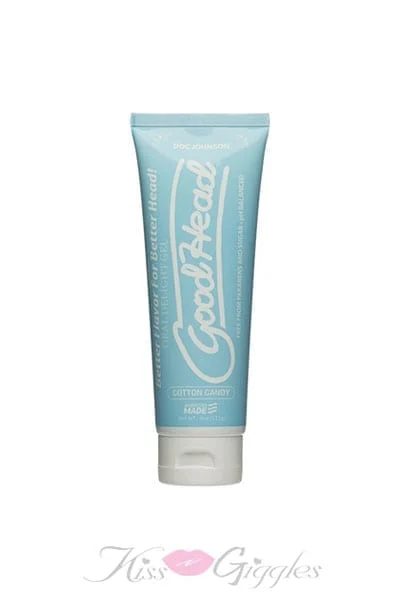 Goodhead - Oral Delight Gel - 4 Oz Tube - Cotton Candy