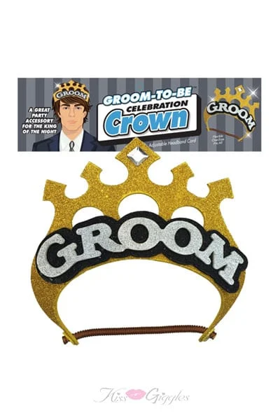 Groom-to-be Celebration Crown