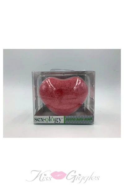 Hearts Aflame Erotic Lovers Bath Bomb