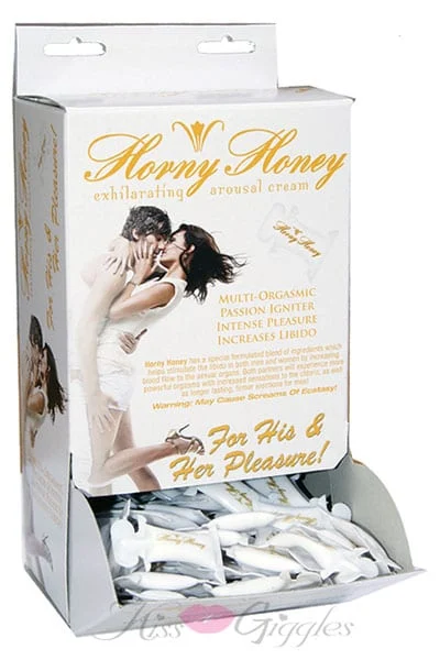 Horny Honey Packets Stimulating Arousal Gel 144 Pillow Packs