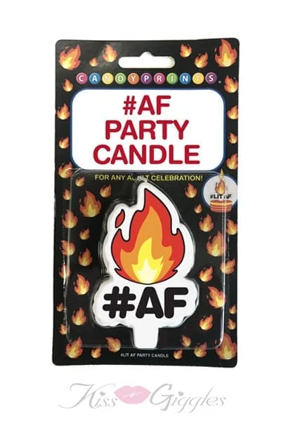 Hot AF Party Candle Fun Party Supplies Candles For Any Celebration