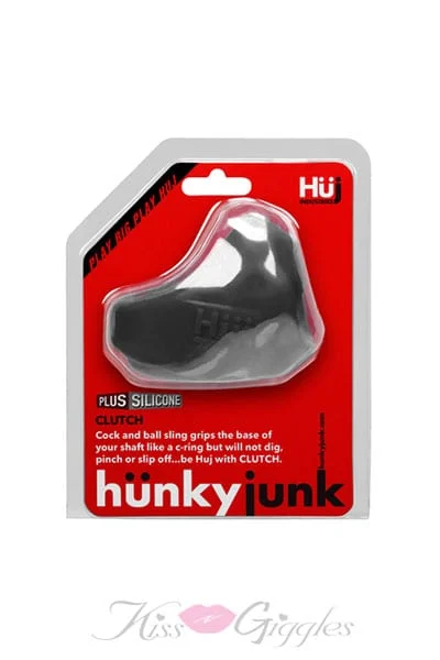 Hunkyjunk Clutch Cock & Ball Sling Grips Penis Shaft - Cock Ring
