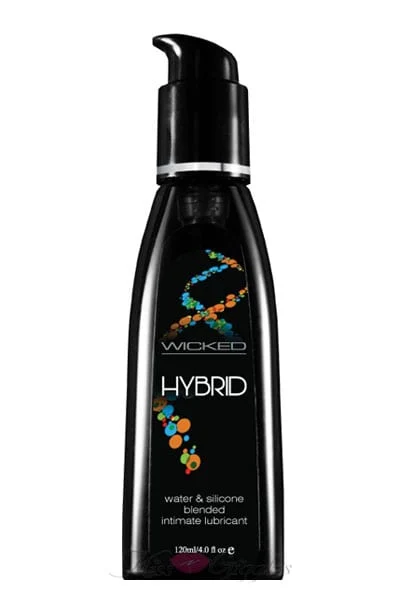 Hybrid Water & Silicone Blended Lubricant - 4 Fl. Oz. / 120 Ml