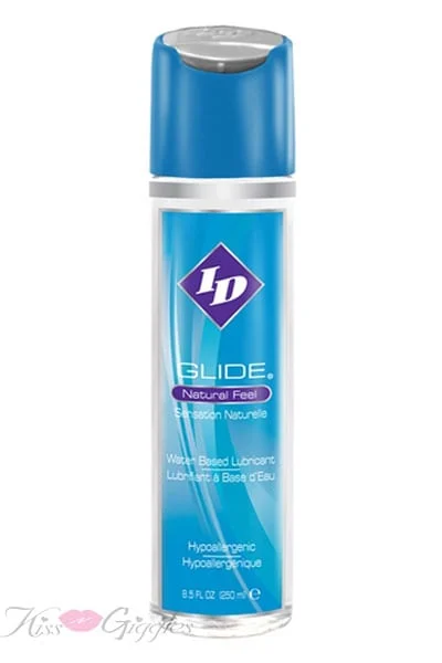 Id Glide Flip Cap Bottle - 8.5 oz. Water-Based Lube Condom Friendly