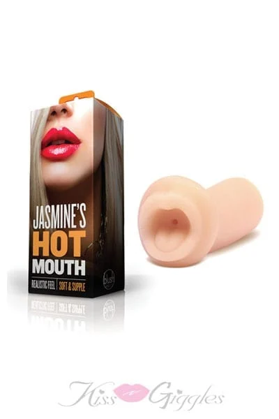 Jasmines Hot Mouth Soft Realistic Mouth Masturbator