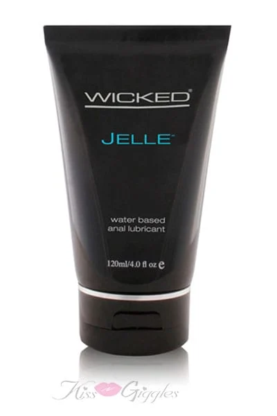 Jelle Water-Based Anal Lubricant - Highly concentrated - 4 oz.