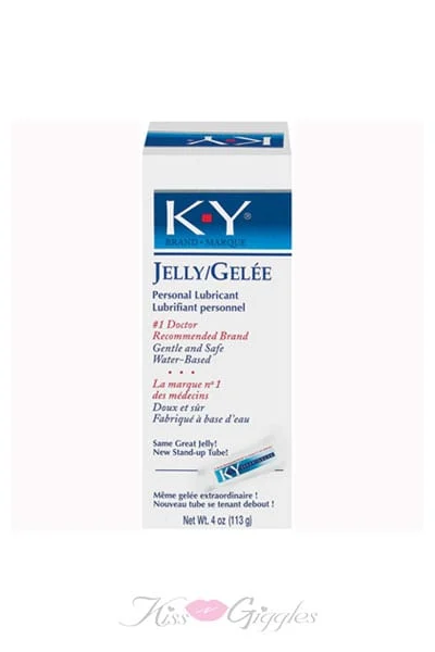 Large K-Y Jelly Great Personal Water-Based Lubricant - 4oz