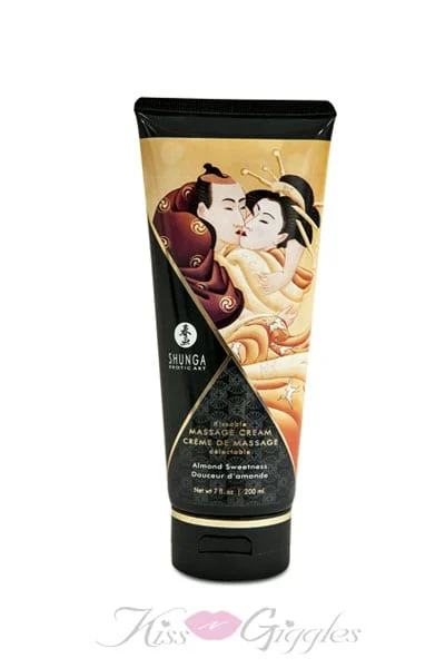 Kissable Massage Cream - Almond Sweetness - 7 Fl. Oz. / 200 Ml