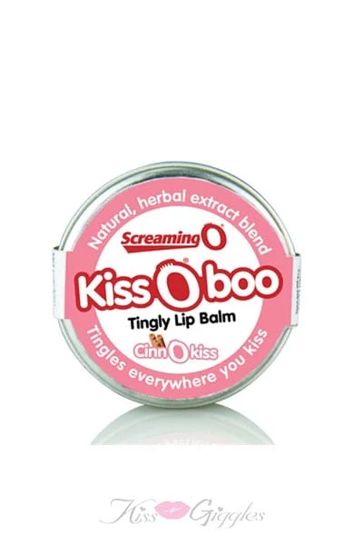 Kissoboo Tingly Lip Balm - Each - Cinnokiss