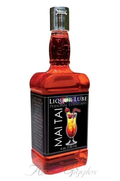 Liquor Lube Mai Tai Flavor Personal Lubricant - 4 Fl. Oz.