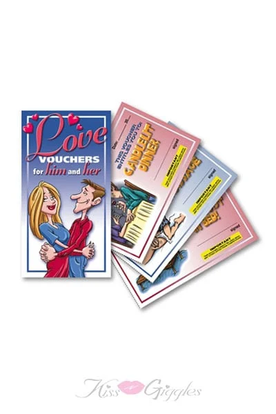 Love Vouchers for Him and Her Coupons