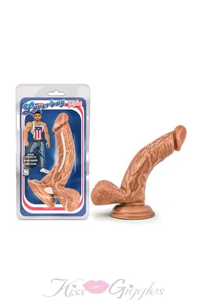 Papito Loverboy - Realistic Dildo Suction Mounted Base with Balls