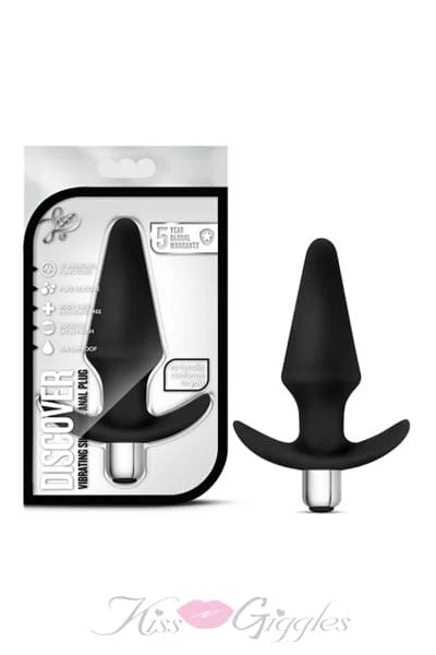 Luxe Discover Wireless Anal Vibrator - Butt Plug - Black