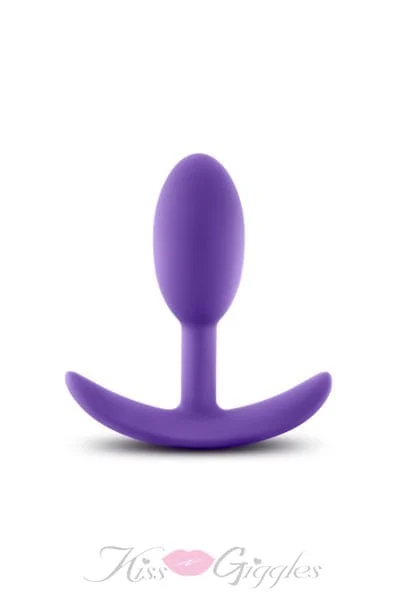 Wearable Anal Plug Vibra Slim Small Butt Plug Anal Toy Stimulator - Purple