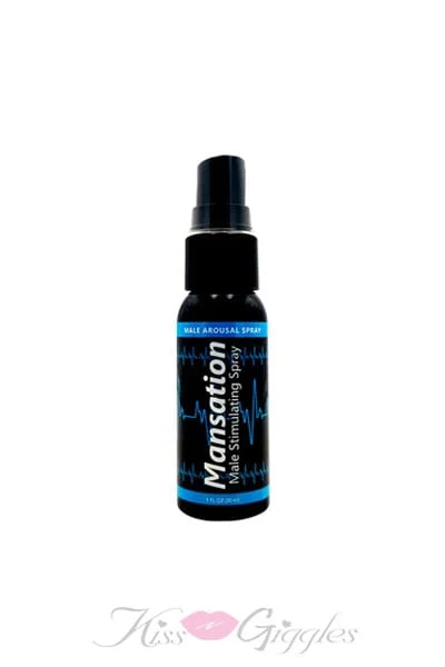 Mansation Male Arousal Stimulating Spray 1 Oz Bottle