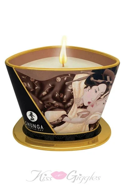 Massage Candle - Excitation - Intoxicating Chocolate - 5.7 Oz.