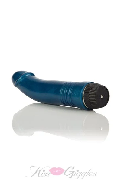 Midnight G-Spot Vibrator 6.75-inch - Blue