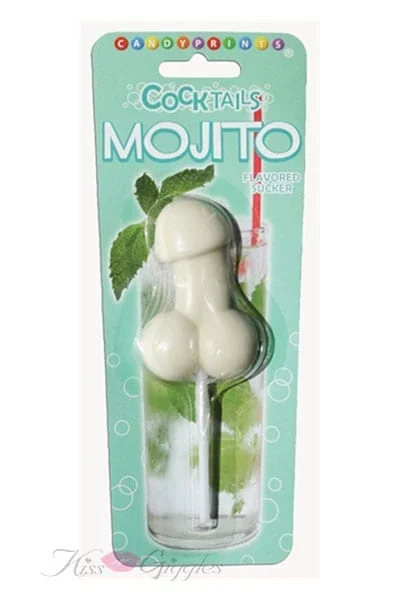 Penis Shaped Lollipops Mojito Cocktail Flavor Party Supplies