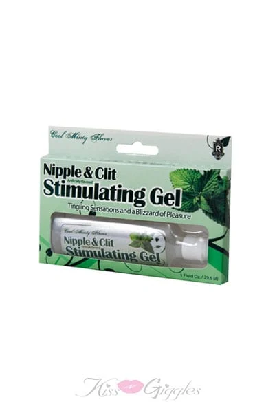 Nipple And Clit Stimulating Gel 1 oz. - Mint