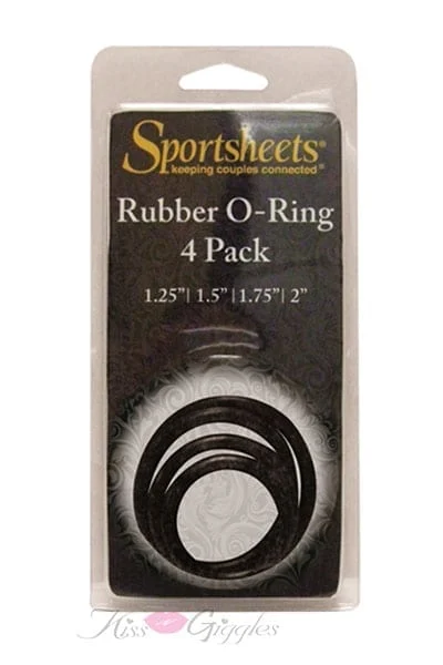 O-Rings Set- 4 Assorted Sizes