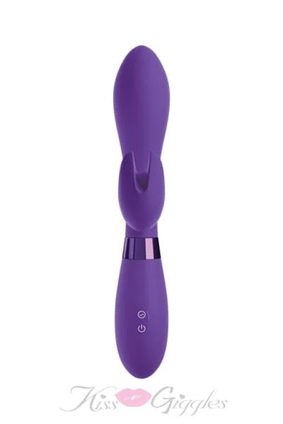 Omg! Rabbits G Spot Vaginal & Clit Purple Rabbit Vibrator
