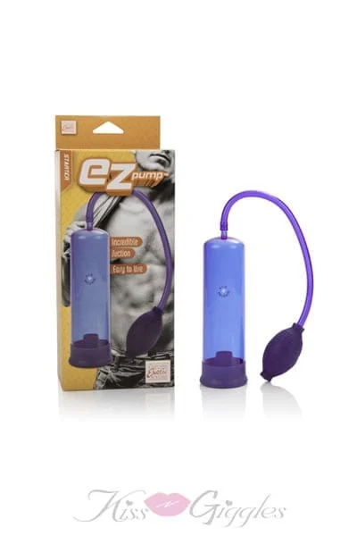 Optimum Series EZ Penis Blue Pump - Penis Enhancement