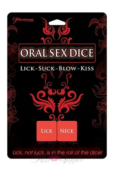 Oral sex dice lick-suck-blow-kiss best couples dice games