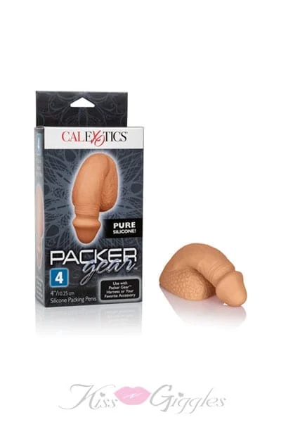 Packer Gear 4" Silicone Packing Penis - Tan