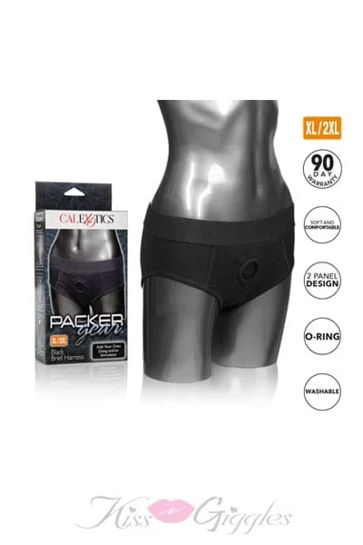 Packer Gear Black Brief Harness Xl/2xl