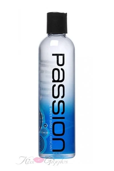 Passion Natural Water-based Lubricant - 8 Oz.