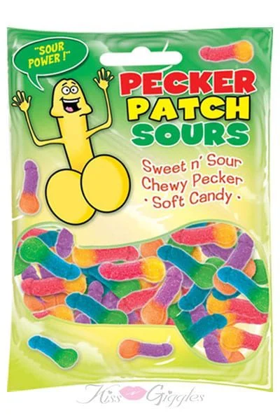 Pecker Sour Patch Adults Candy Sweet N Sour Gummies