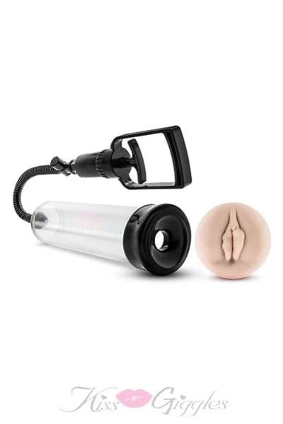 Penis Pump Vacuum Chamber with Soft Vaginal insert