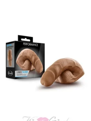 5 Inch Packer Natural Crotch Bulge Penis Enhancer - Mocha