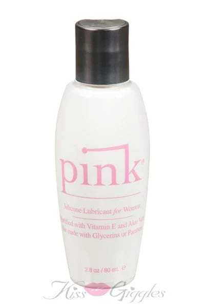Pink - Silicone Lubricant - 2.8 Oz / 80 Ml