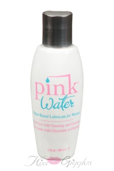 Pink Water Based Lubricant for Women - 2.8 Oz. / 80 Ml