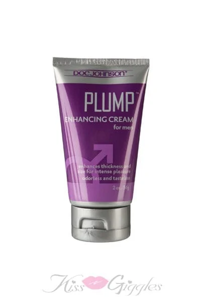Plump Enhancement Cream For Men - Feel Bigger & Thicker - 2 oz.