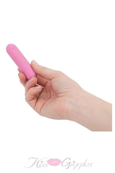 3 Inch Essentials Rechargeable Bullet Vibrator - Pink