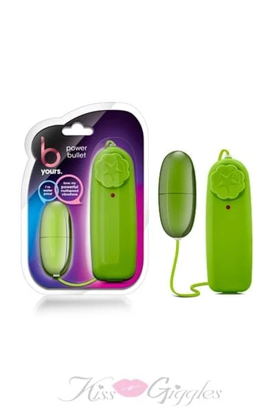 Power Bullet Remote Controlled Clit Stimulator - Lime