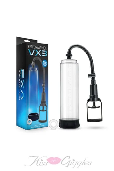 Airtight Precision Penis Pump Vx3 with Presssure Release Valve